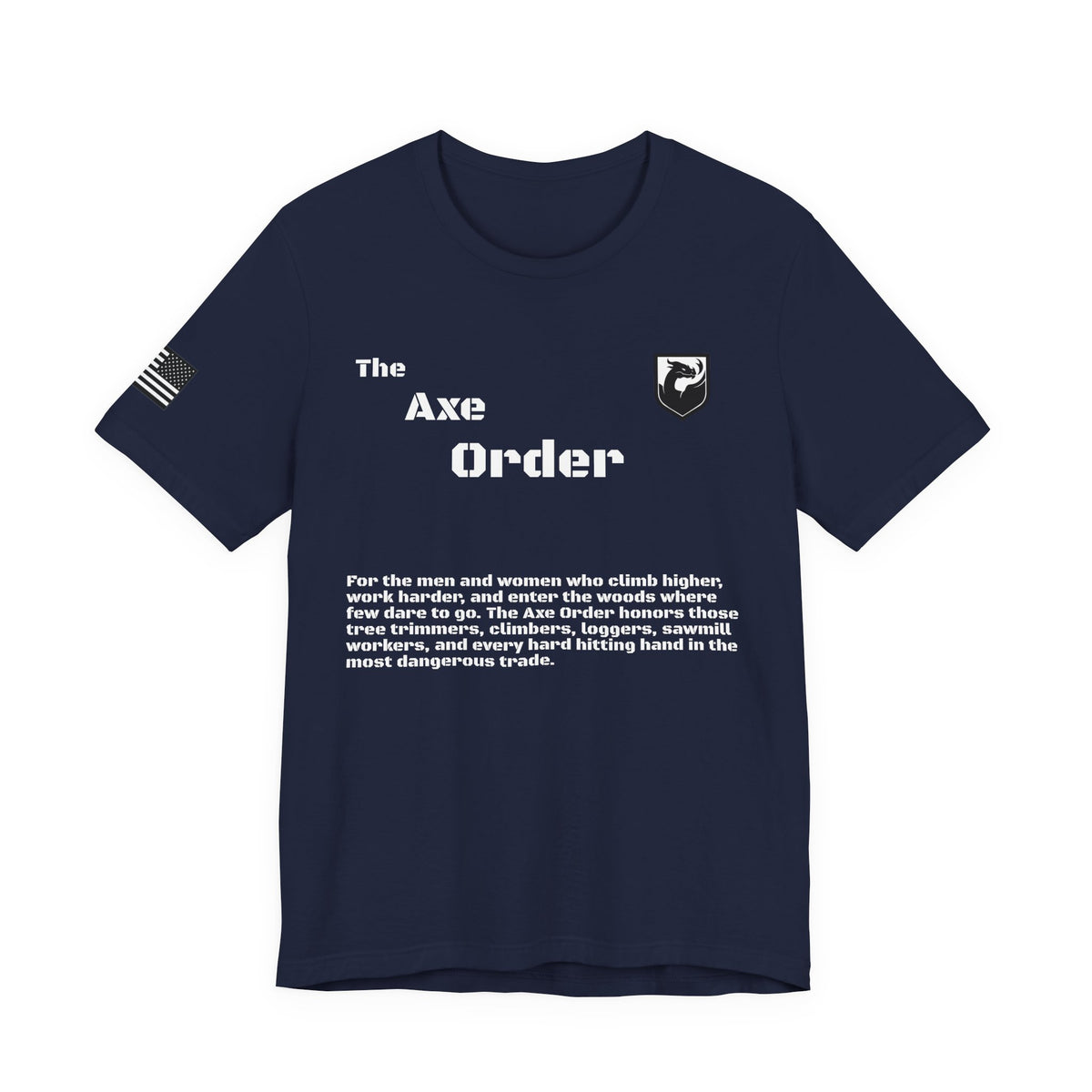 The Axe Order Tee — Viking Axe Brotherhood Graphic T‑Shirt
