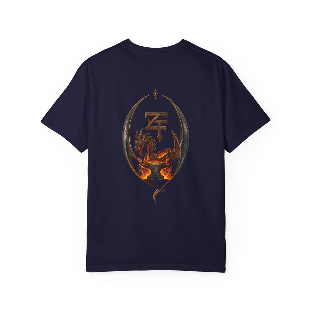 The Dark Forge Collection — Fiery Crest Graphic Tee
