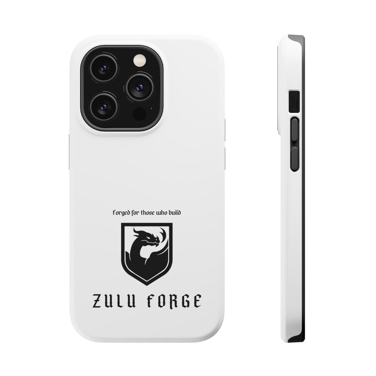 Phone Case — Magnetic Impact-Resistant Zulu Forge Case ("Forged for those who build")