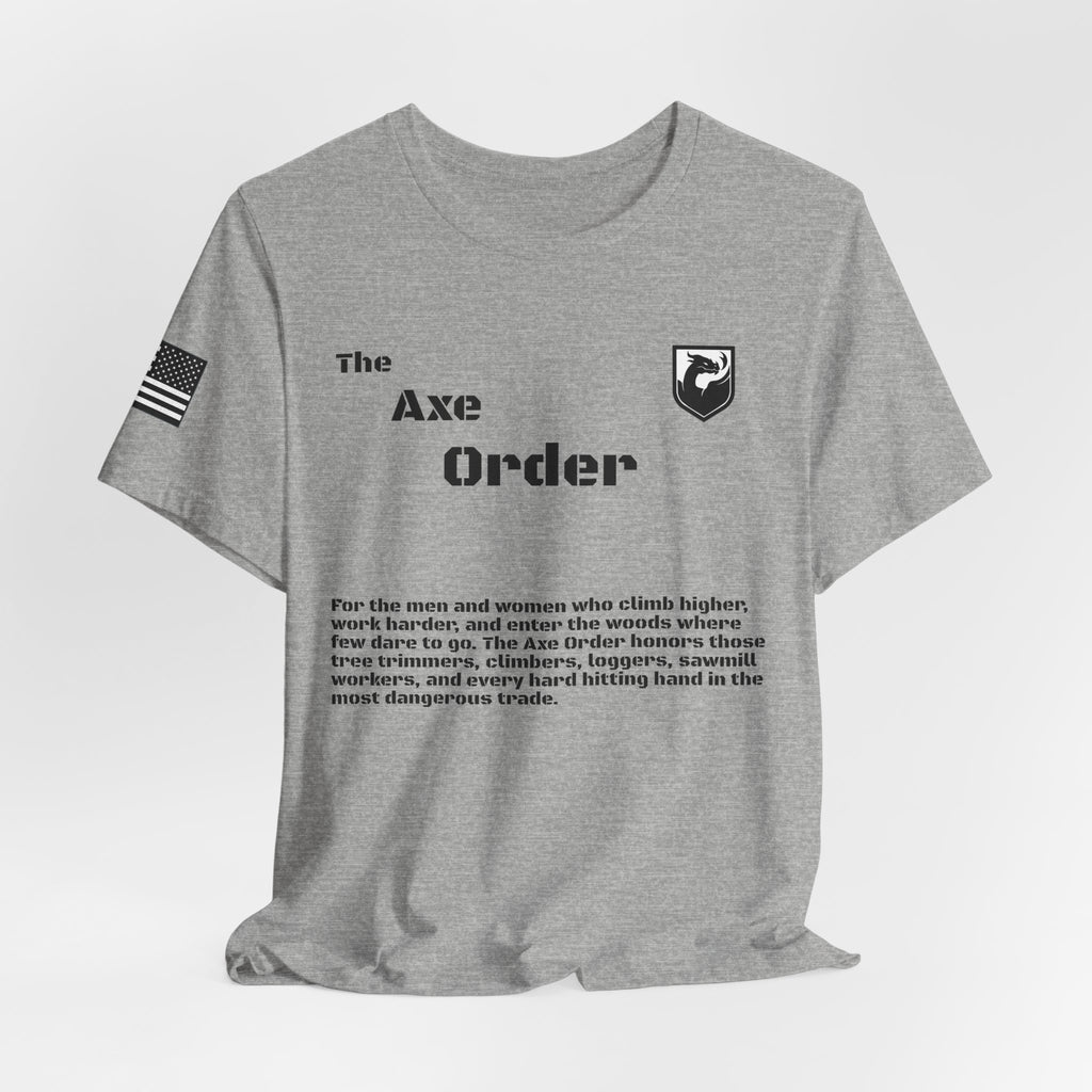 The Axe Order Tee — Viking Axe Brotherhood Graphic T‑Shirt