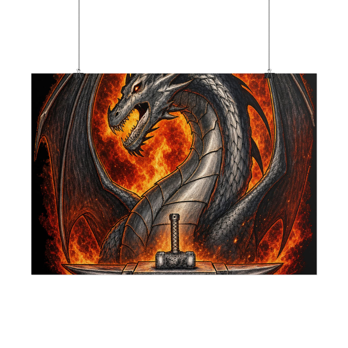 The Dark Forge Collection - Rolled Poster