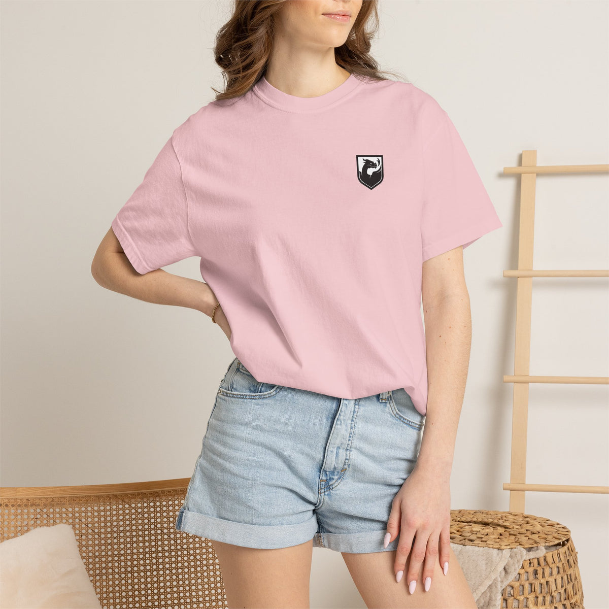 The Dark Forge Collection — Fiery Crest Graphic Tee