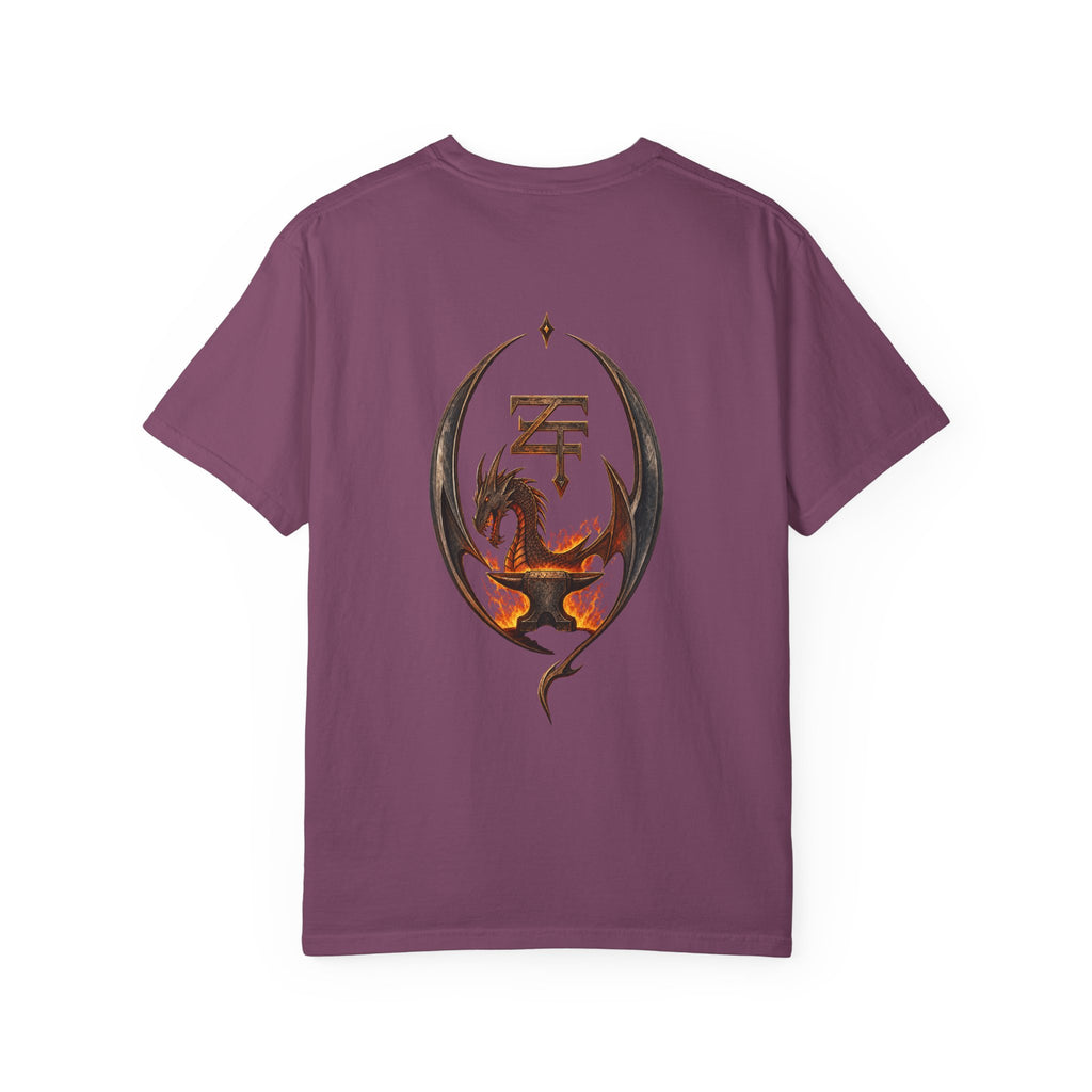 The Dark Forge Collection — Fiery Crest Graphic Tee