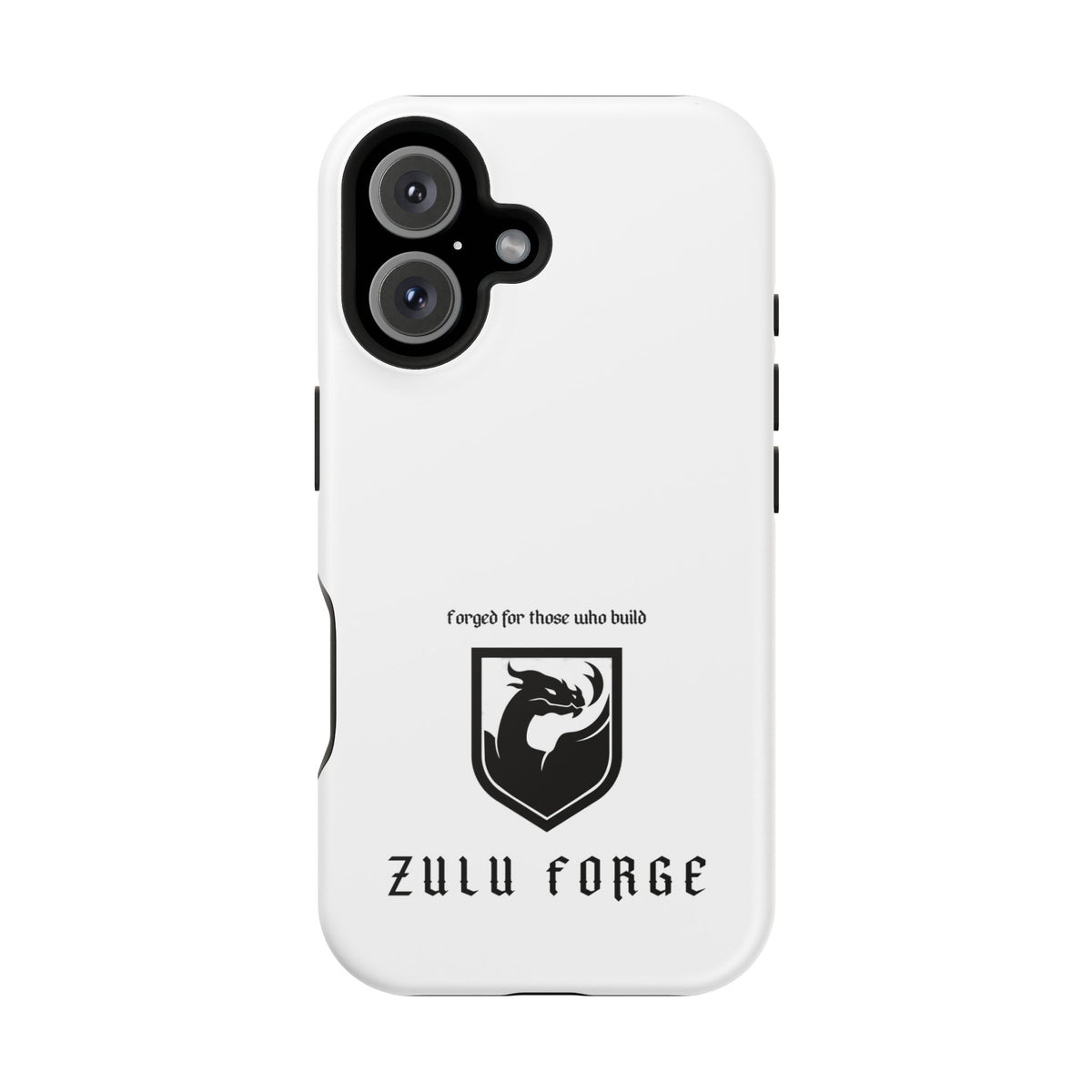 Phone Case — Magnetic Impact-Resistant Zulu Forge Case ("Forged for those who build")