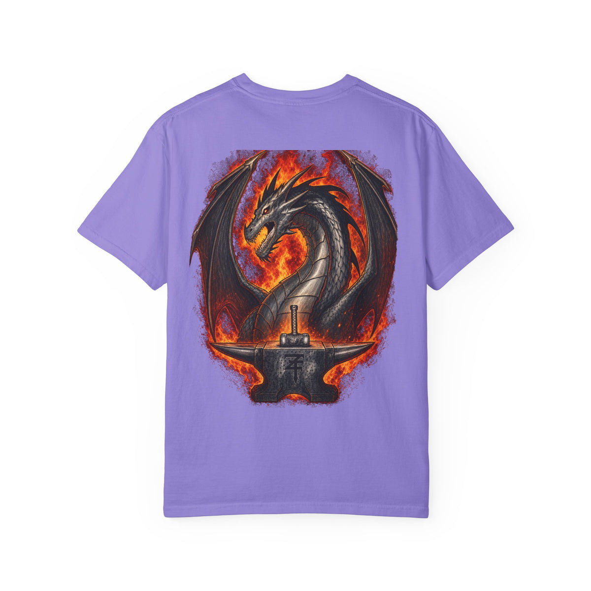 The Dark Forge Collection — Fiery Dragon Graphic Tee