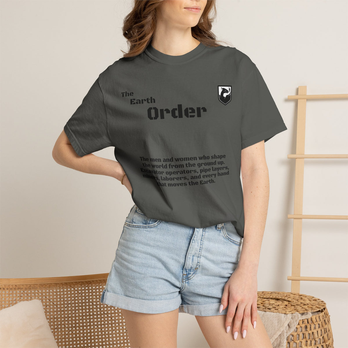 The Earth Order Collection — Excavator Operator Graphic Tee