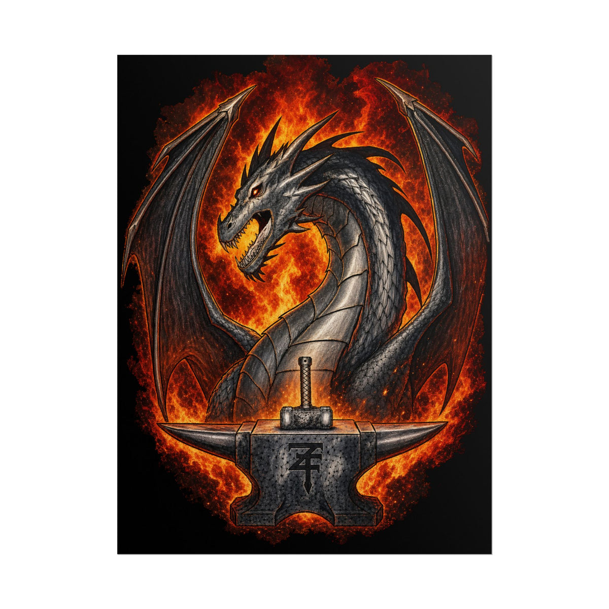 The Dark Forge Collection - Rolled Poster