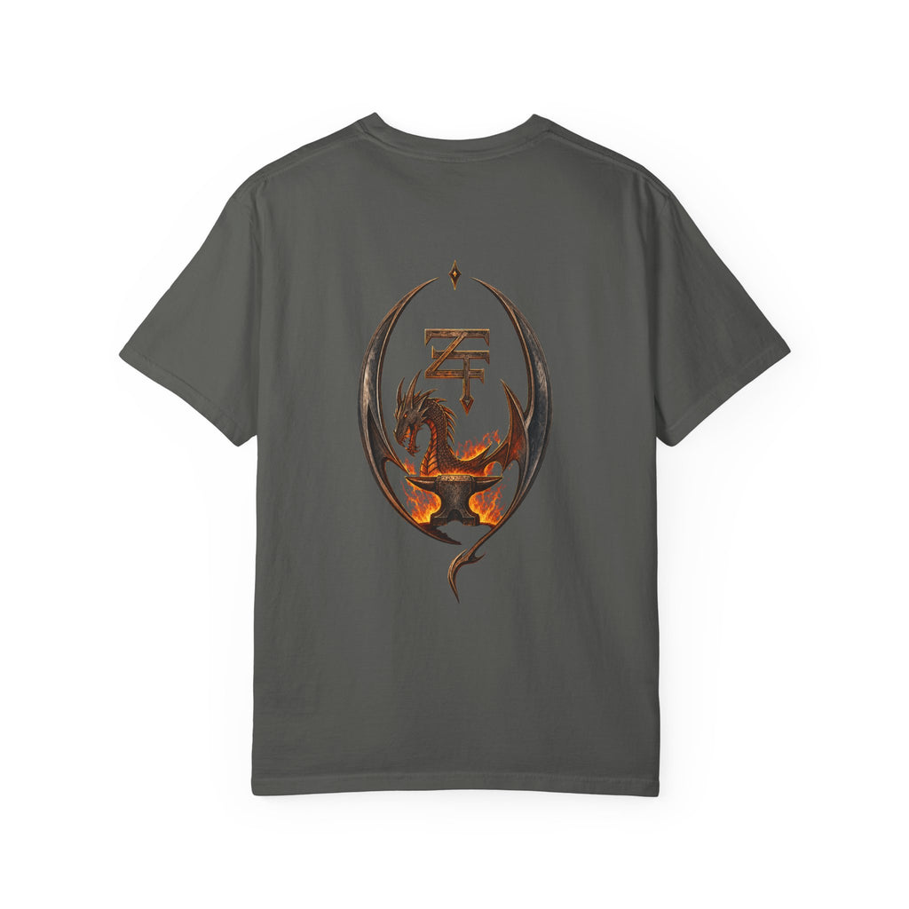 The Dark Forge Collection — Fiery Crest Graphic Tee