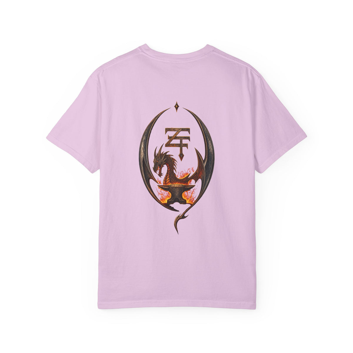 The Dark Forge Collection — Fiery Crest Graphic Tee