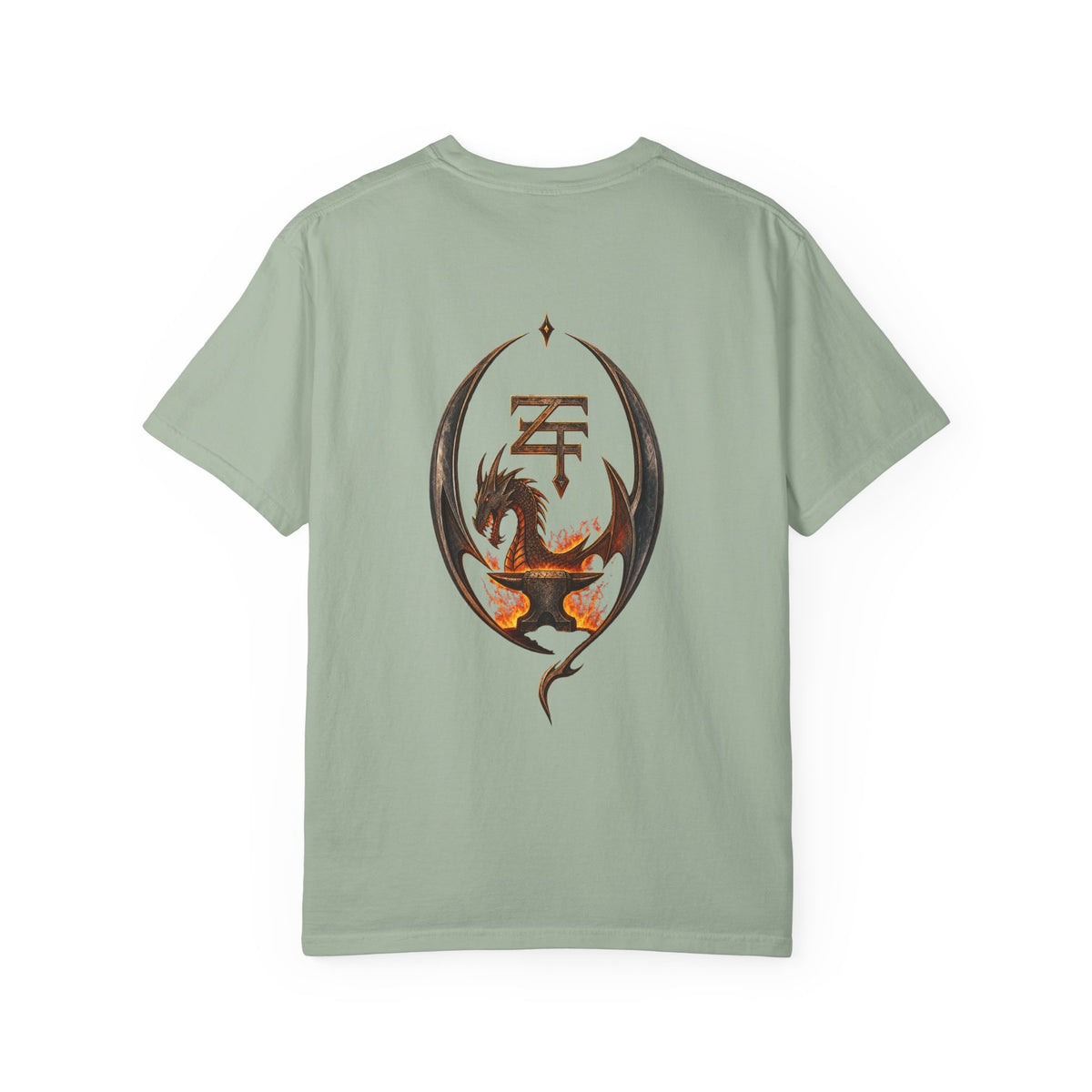 The Dark Forge Collection — Fiery Crest Graphic Tee