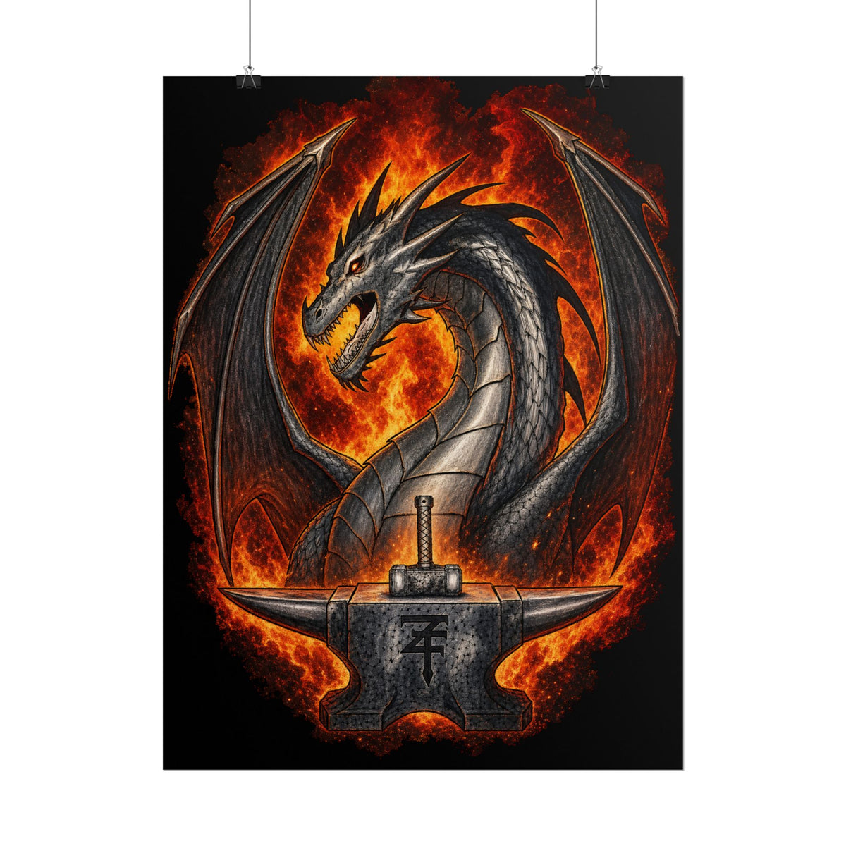 The Dark Forge Collection - Rolled Poster