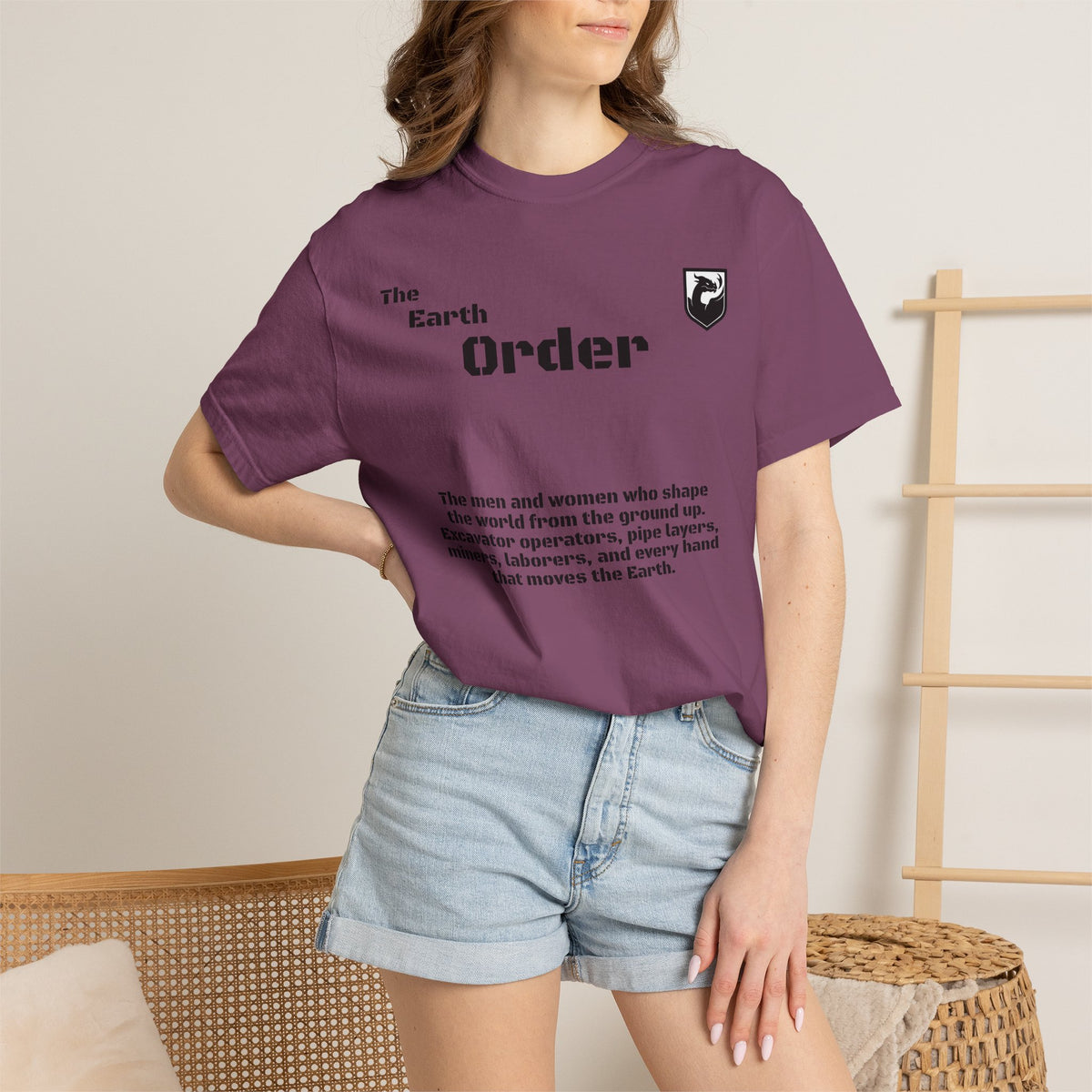 The Earth Order Collection — Excavator Operator Graphic Tee