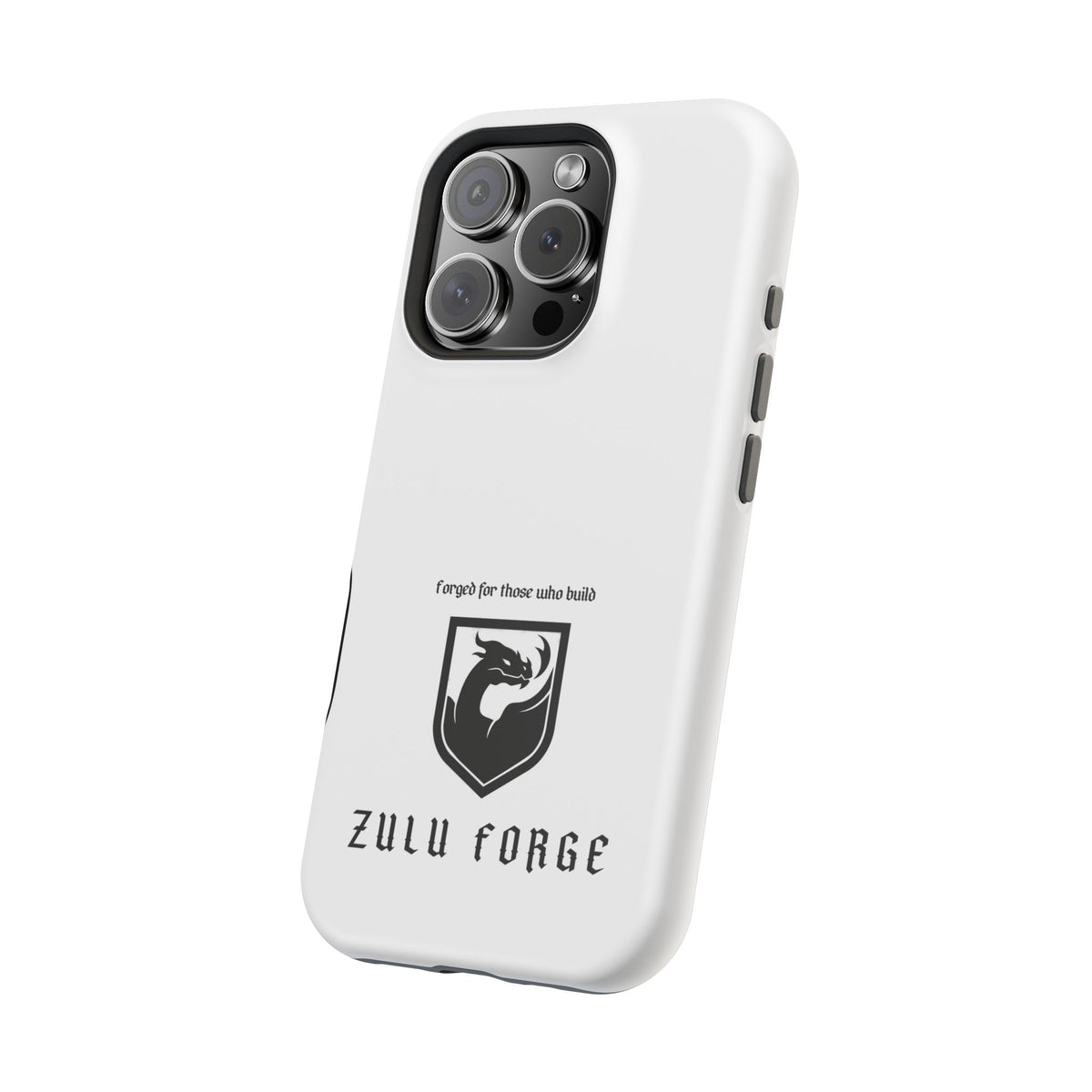 Phone Case — Magnetic Impact-Resistant Zulu Forge Case ("Forged for those who build")