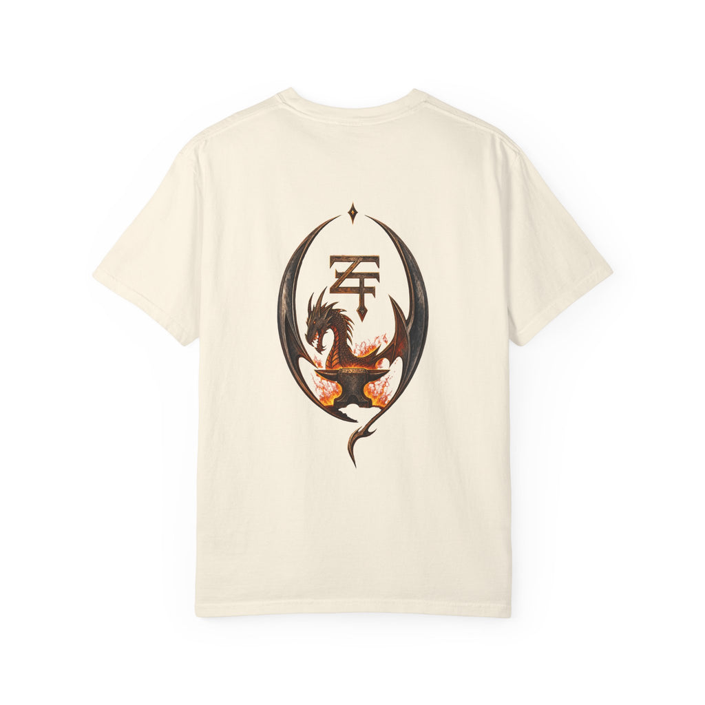 The Dark Forge Collection — Fiery Crest Graphic Tee