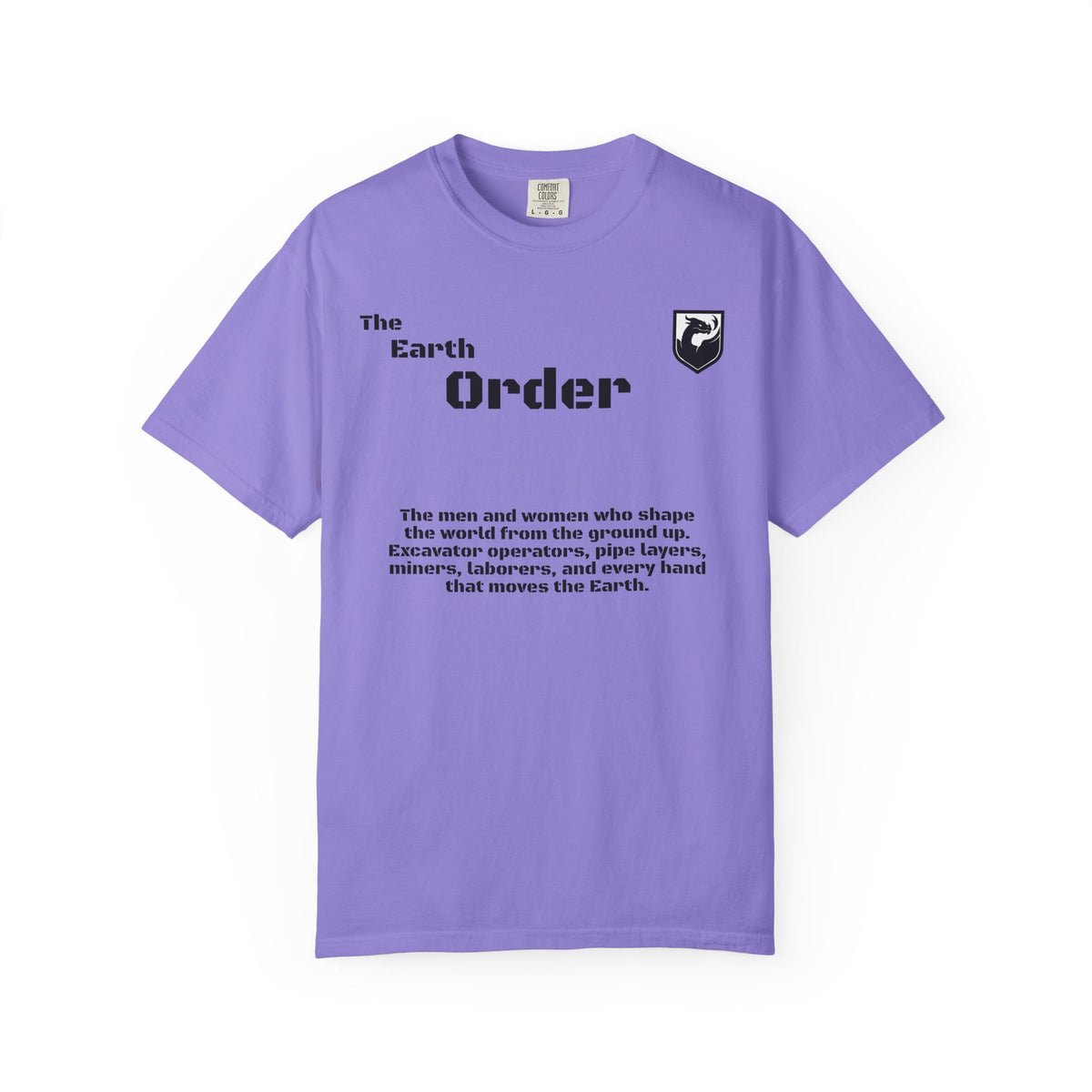 The Earth Order Collection — Excavator Operator Graphic Tee