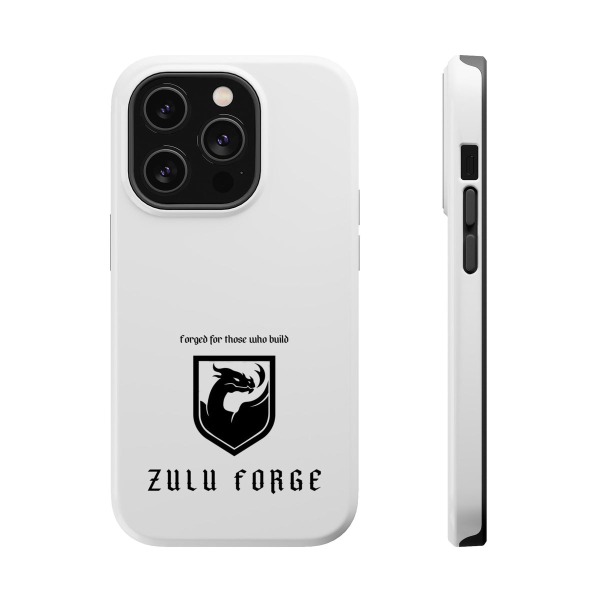 Phone Case — Magnetic Impact-Resistant Zulu Forge Case ("Forged for those who build")