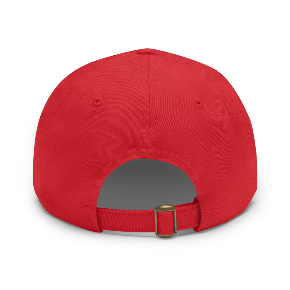 Zulu Forge Leather Patch Dad Hat — Vintage Logo Baseball Cap