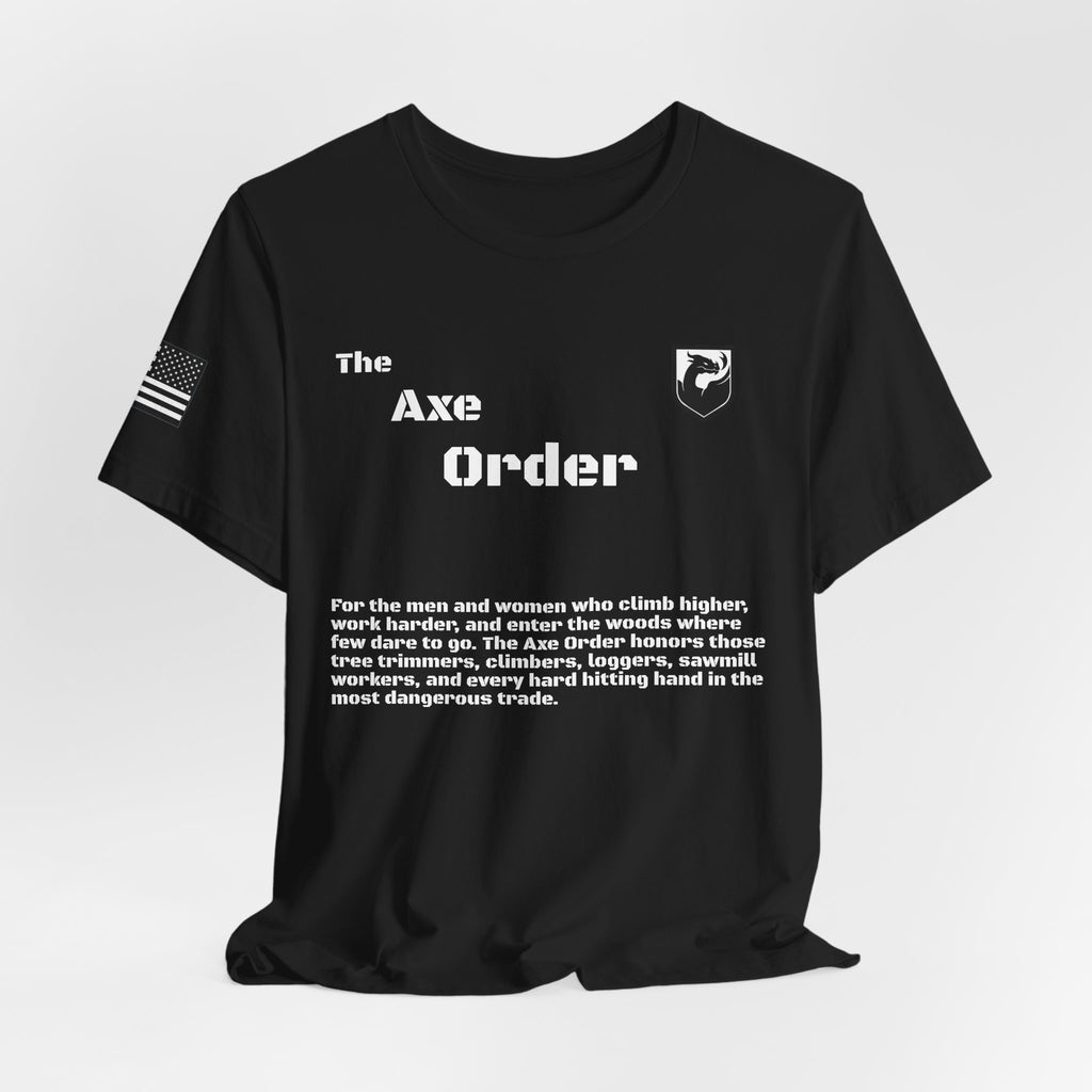 The Axe Order Tee — Viking Axe Brotherhood Graphic T‑Shirt