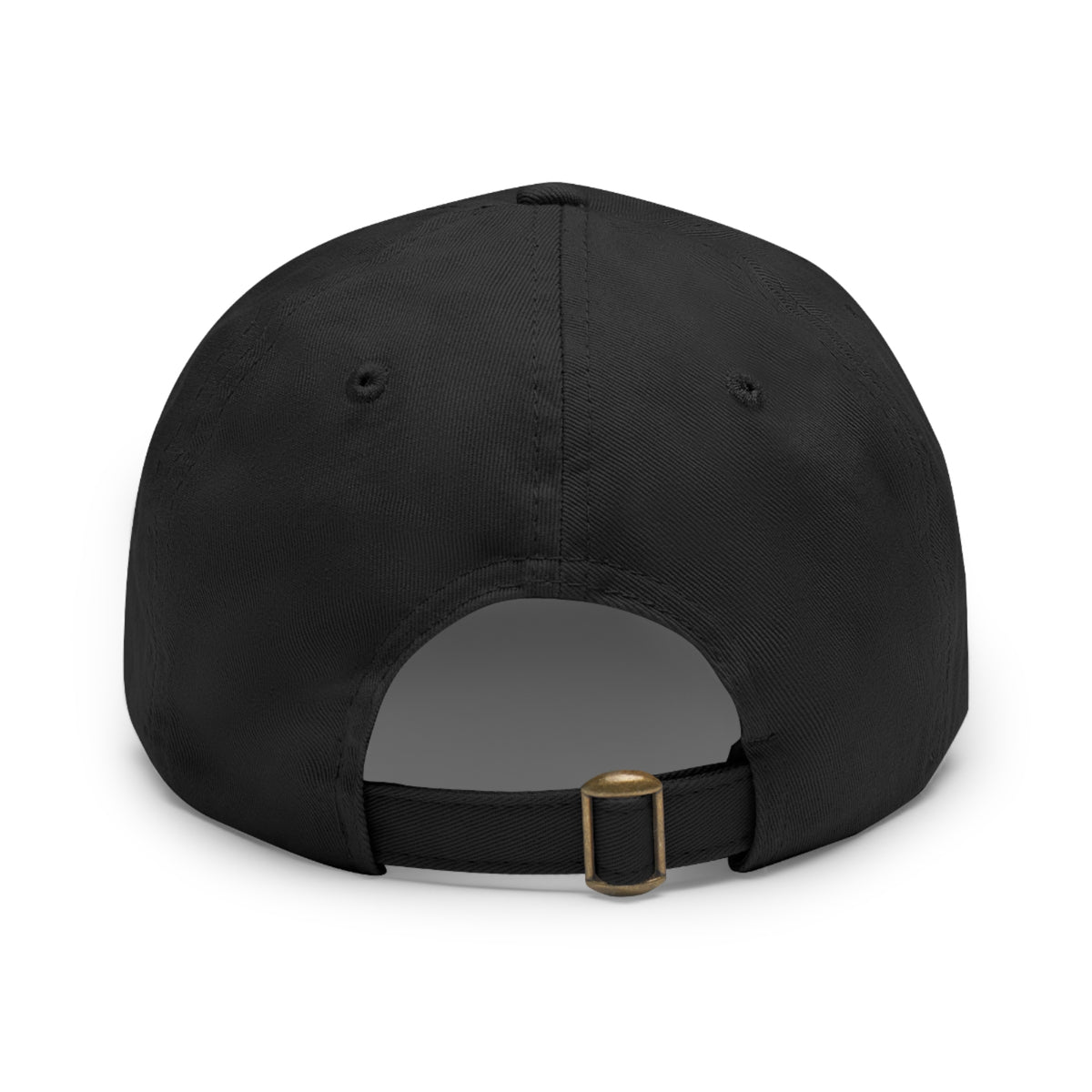 Zulu Forge Leather Patch Dad Hat — Vintage Logo Baseball Cap