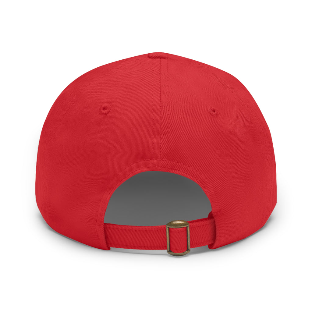 Zulu Forge Leather Patch Dad Hat — Vintage Logo Baseball Cap