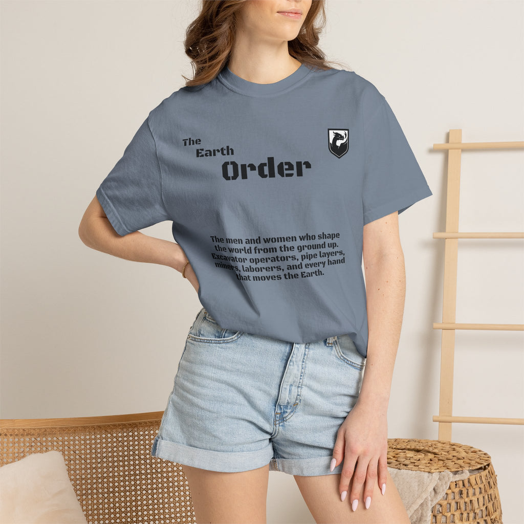 The Earth Order Collection — Excavator Operator Graphic Tee