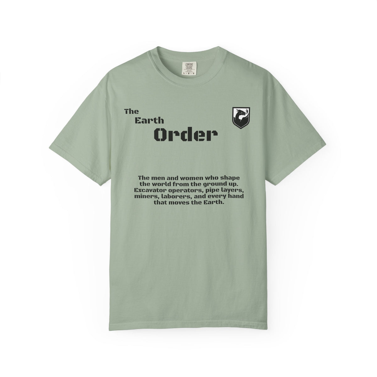 The Earth Order Collection — Excavator Operator Graphic Tee