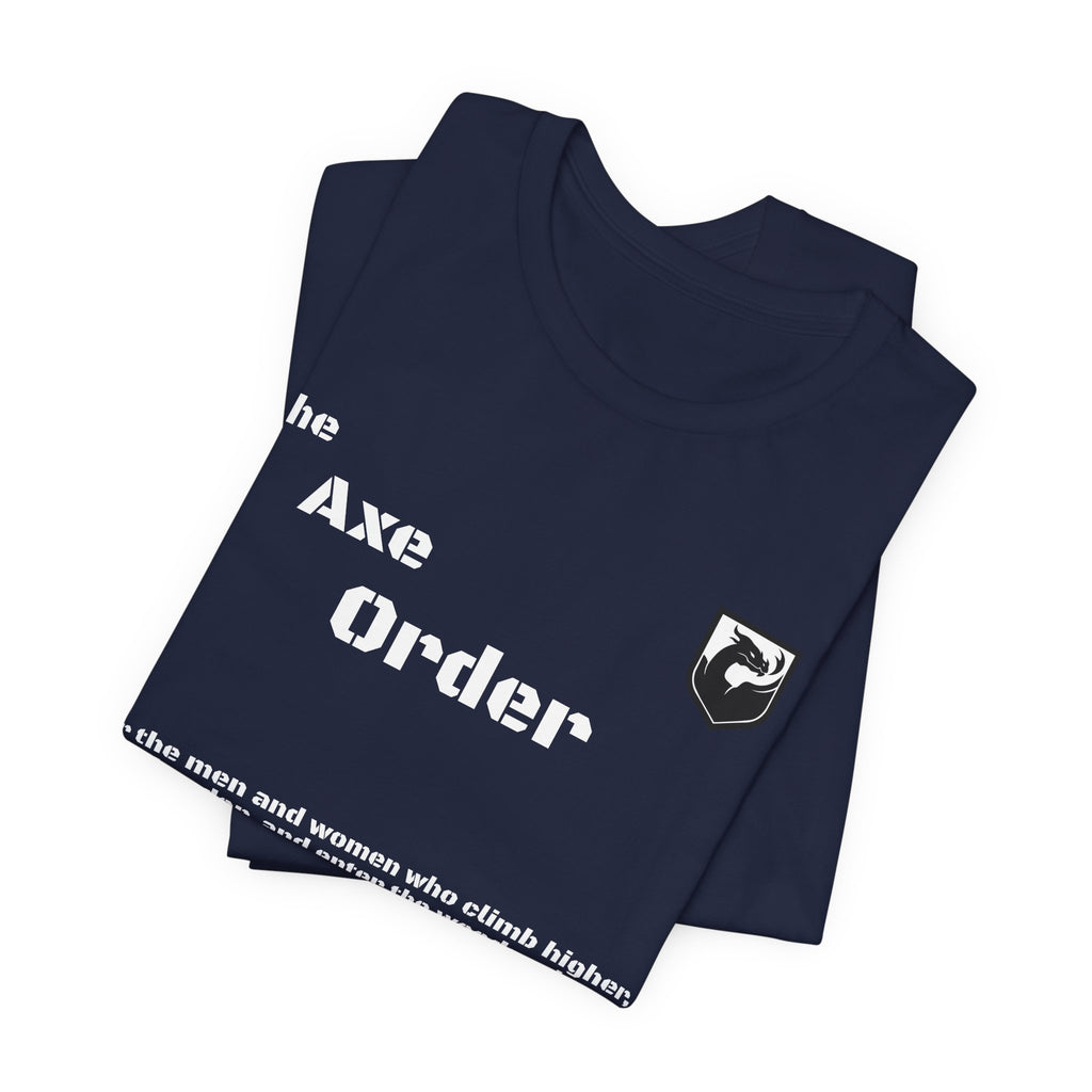 The Axe Order Tee — Viking Axe Brotherhood Graphic T‑Shirt