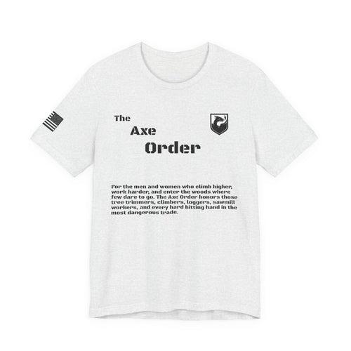 The Axe Order Tee — Viking Axe Brotherhood Graphic T‑Shirt
