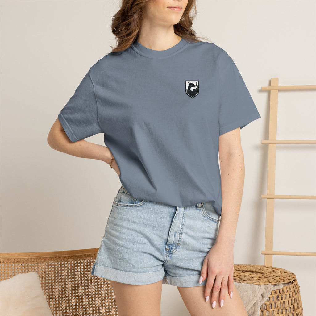 The Dark Forge Collection — Fiery Crest Graphic Tee
