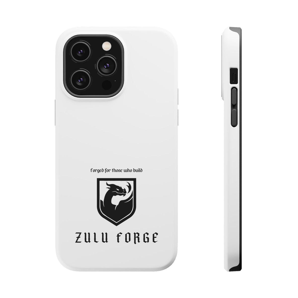Phone Case — Magnetic Impact-Resistant Zulu Forge Case ("Forged for those who build")