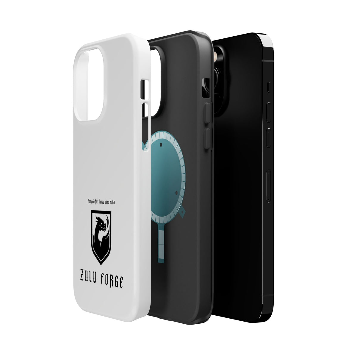 Phone Case — Magnetic Impact-Resistant Zulu Forge Case ("Forged for those who build")