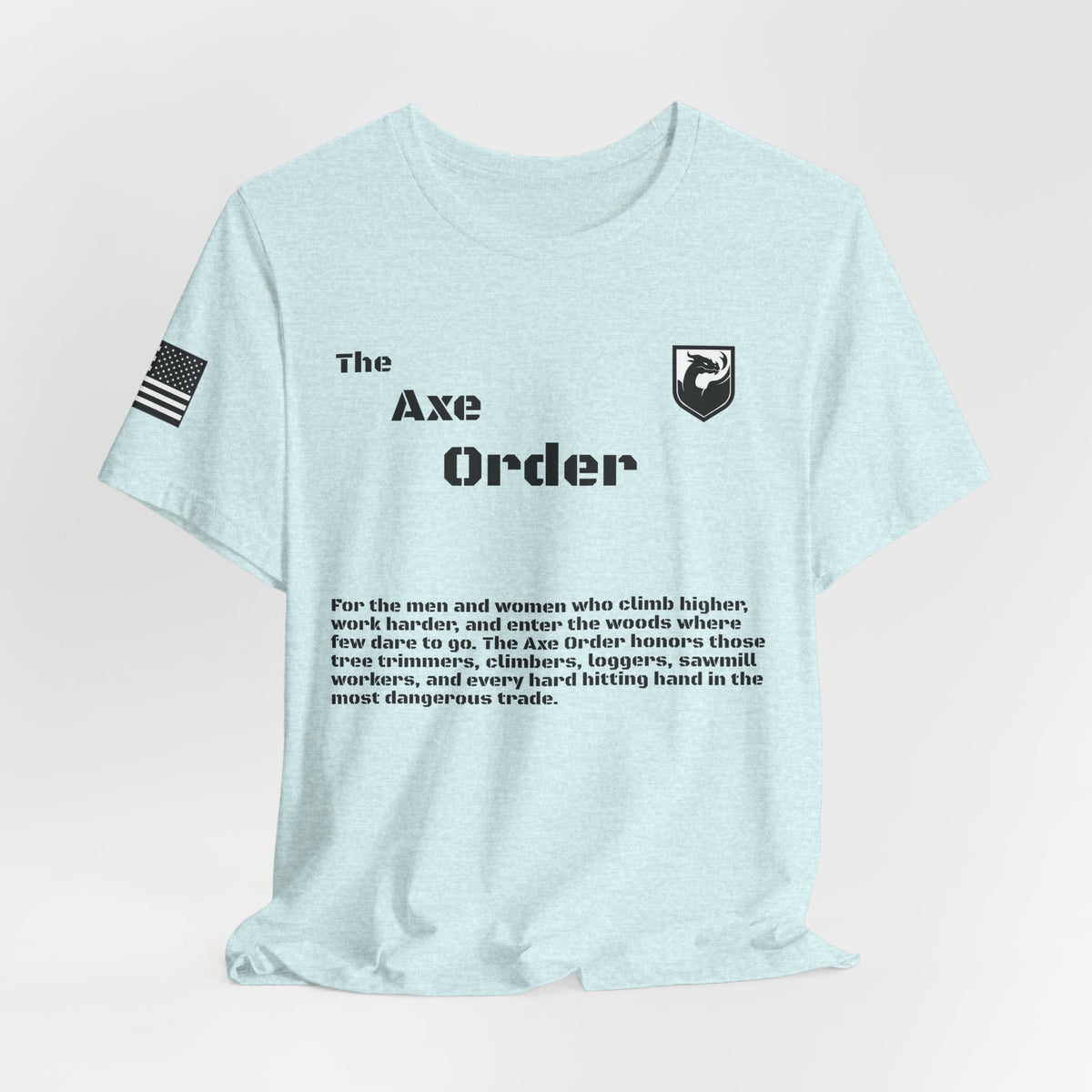 The Axe Order Tee — Viking Axe Brotherhood Graphic T‑Shirt