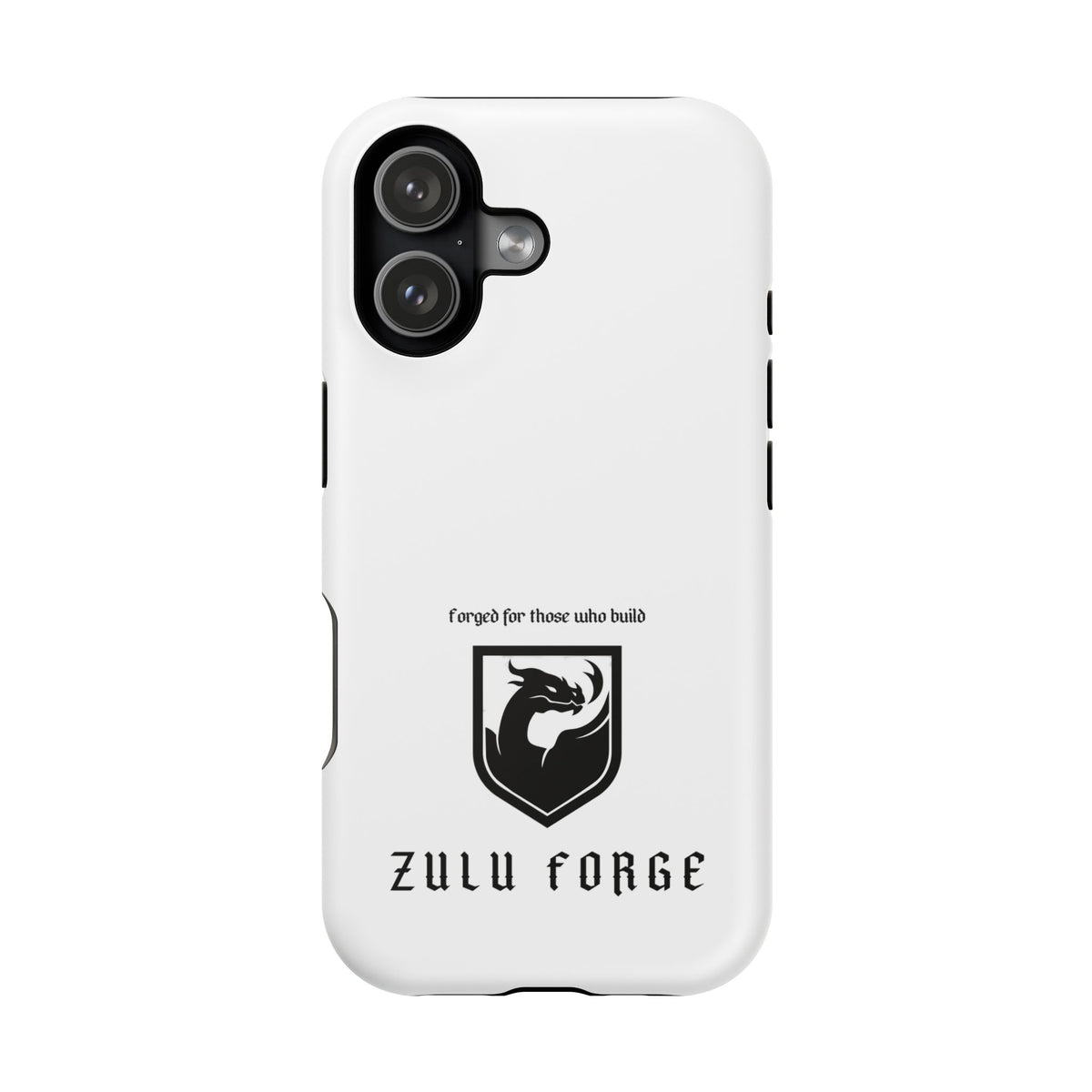Phone Case — Magnetic Impact-Resistant Zulu Forge Case ("Forged for those who build")