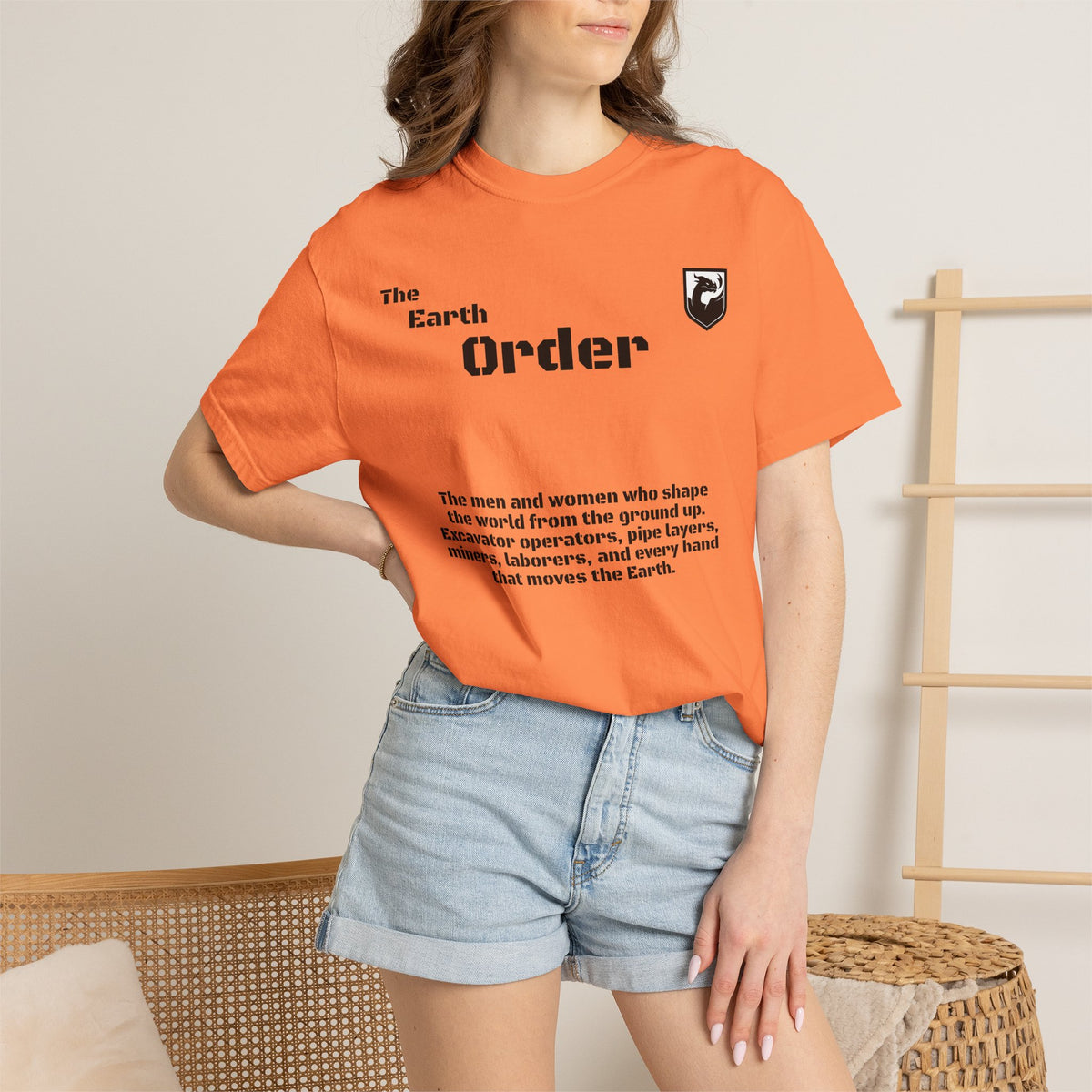 The Earth Order Collection — Excavator Operator Graphic Tee