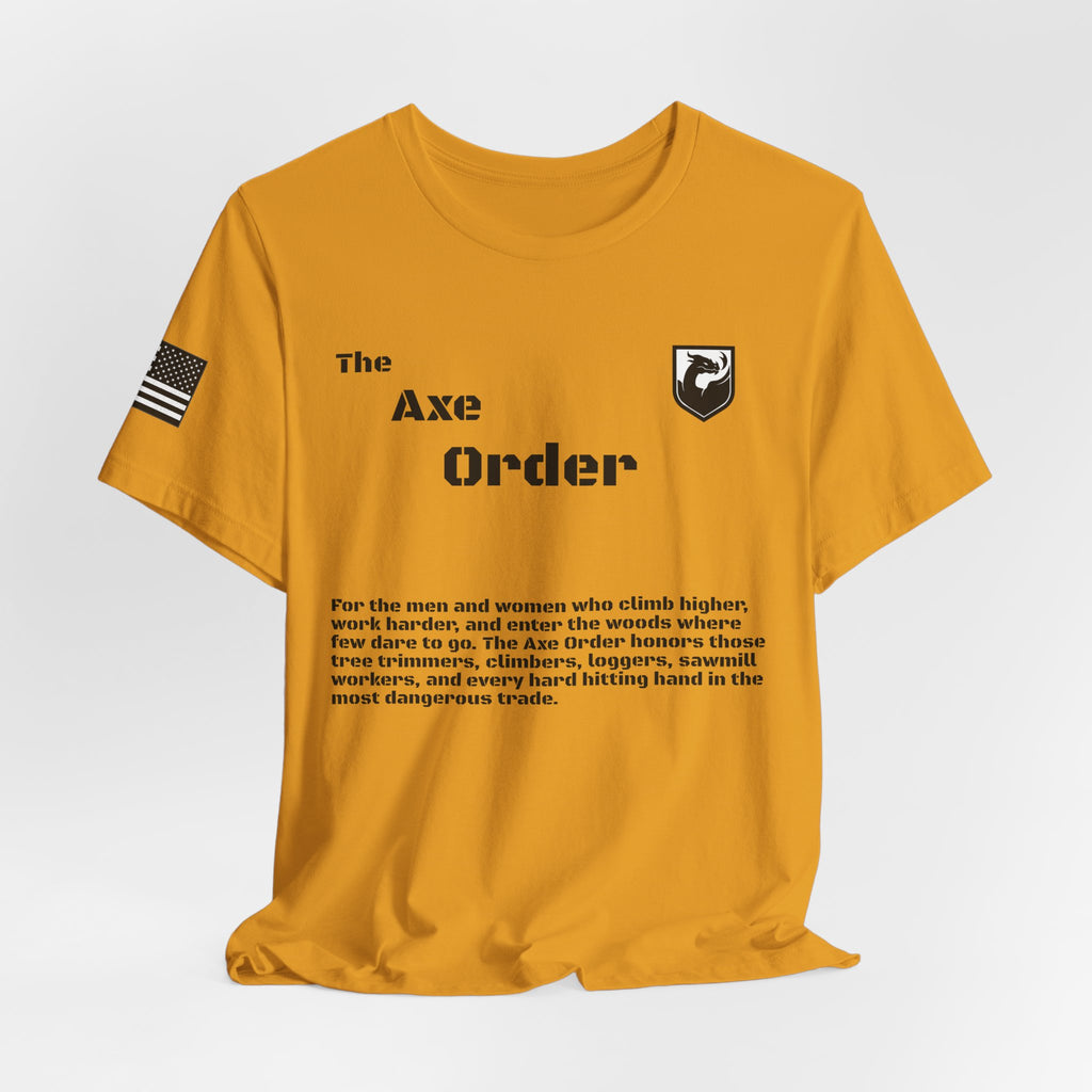 The Axe Order Tee — Viking Axe Brotherhood Graphic T‑Shirt