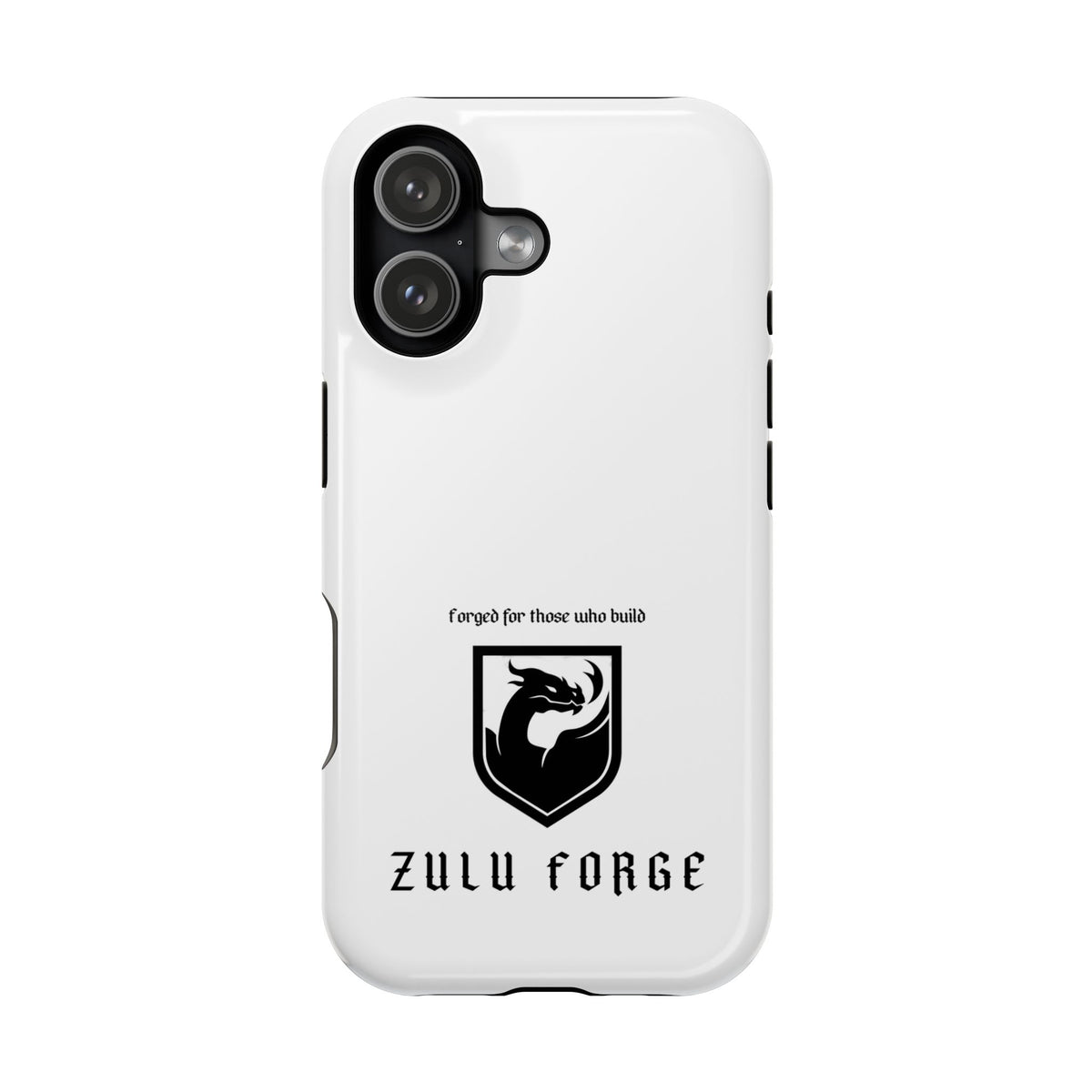 Phone Case — Magnetic Impact-Resistant Zulu Forge Case ("Forged for those who build")