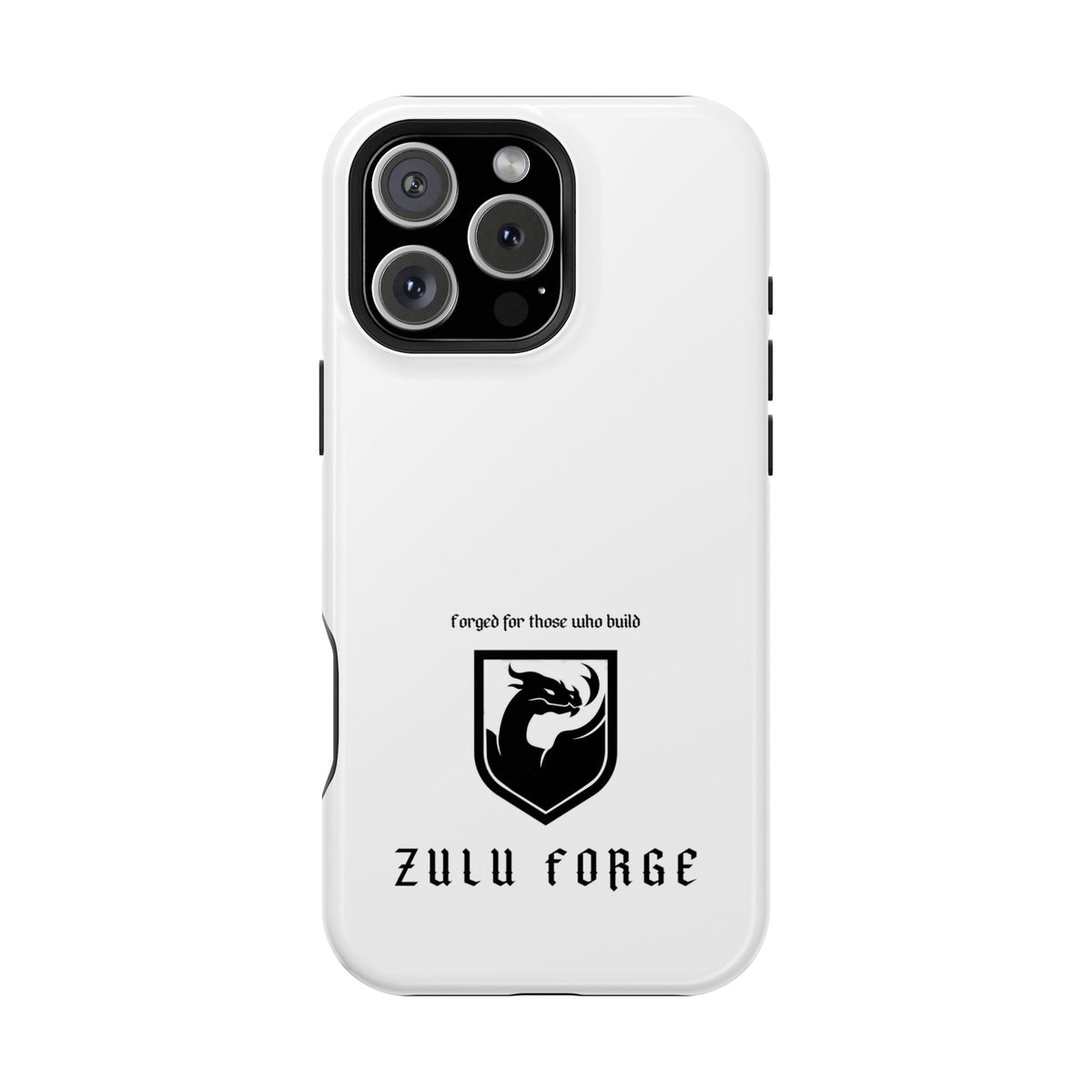 Phone Case — Magnetic Impact-Resistant Zulu Forge Case ("Forged for those who build")