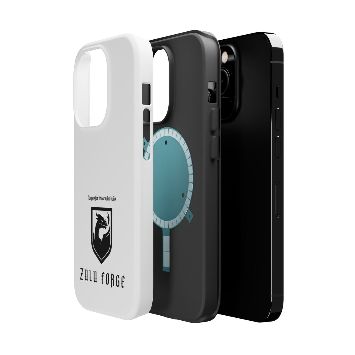 Phone Case — Magnetic Impact-Resistant Zulu Forge Case ("Forged for those who build")