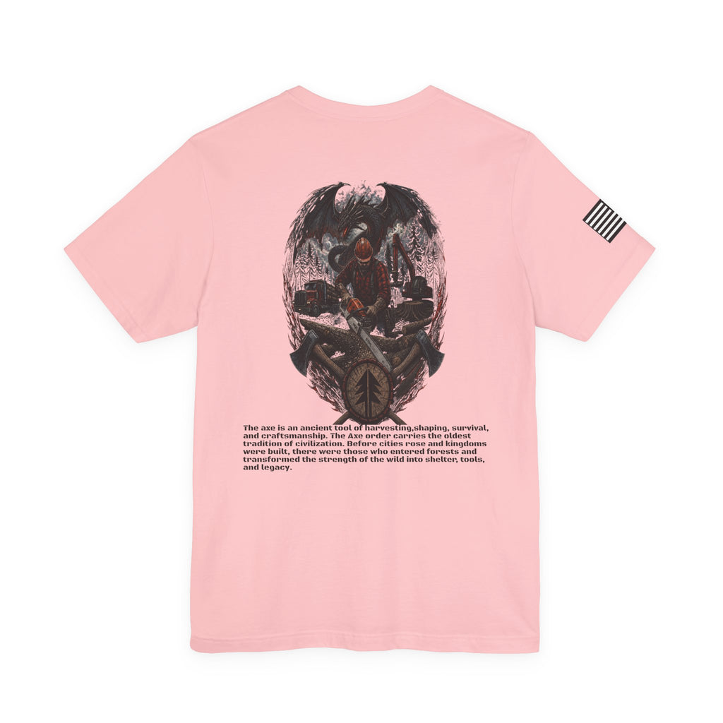 The Axe Order Tee — Viking Axe Brotherhood Graphic T‑Shirt
