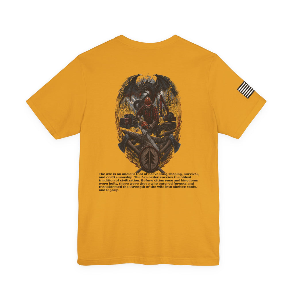 The Axe Order Tee — Viking Axe Brotherhood Graphic T‑Shirt