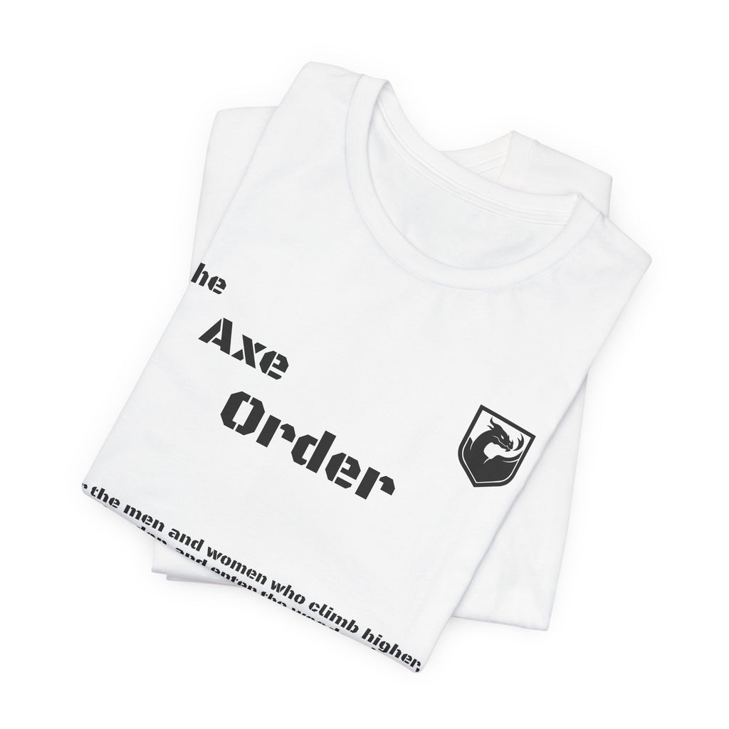 The Axe Order Tee — Viking Axe Brotherhood Graphic T‑Shirt