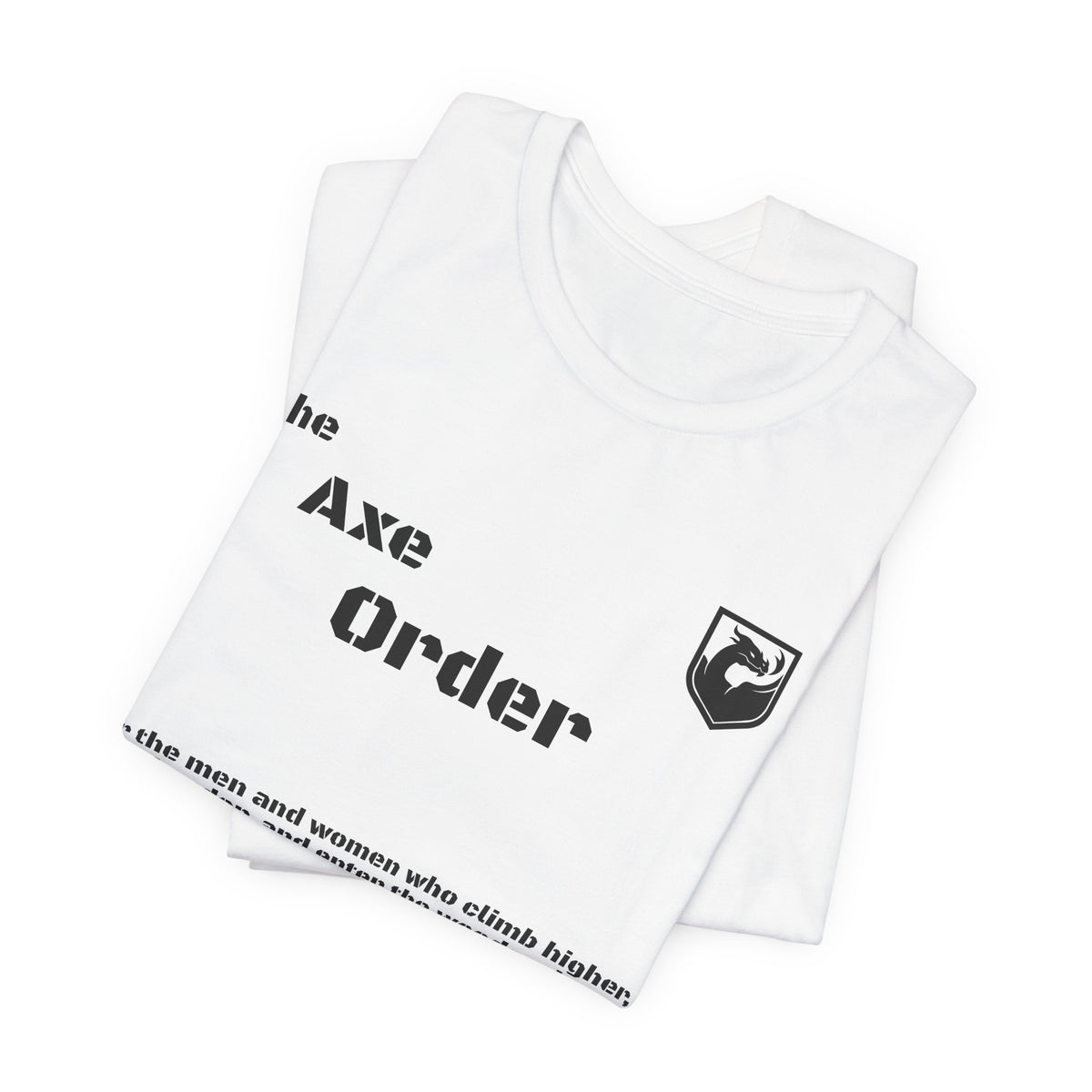 The Axe Order Tee — Viking Axe Brotherhood Graphic T‑Shirt