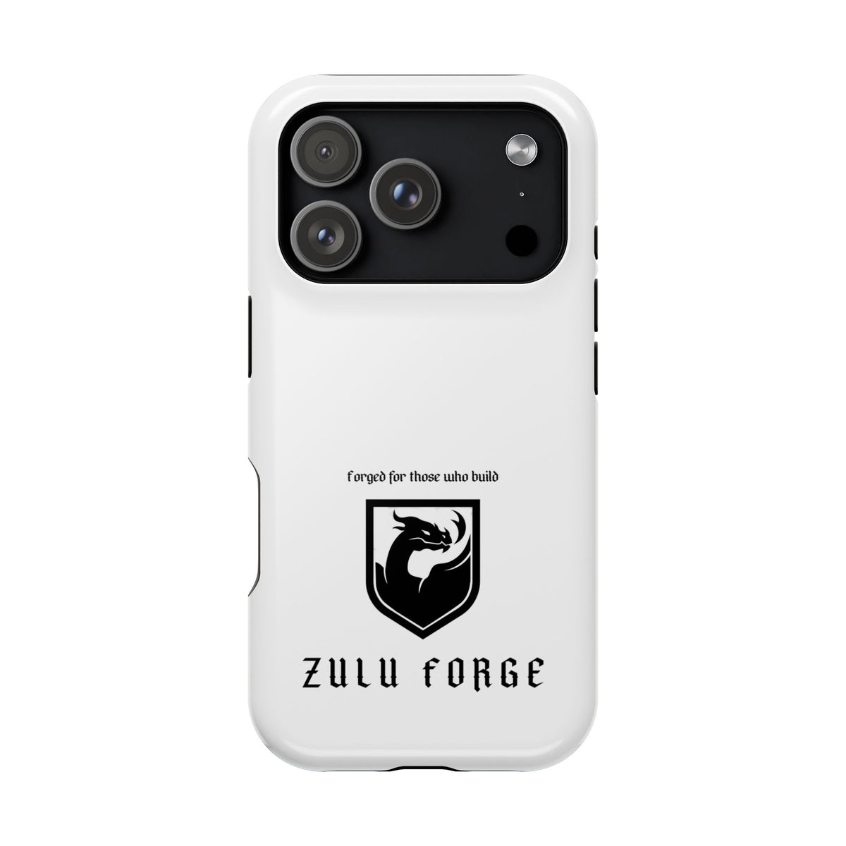 Phone Case — Magnetic Impact-Resistant Zulu Forge Case ("Forged for those who build")