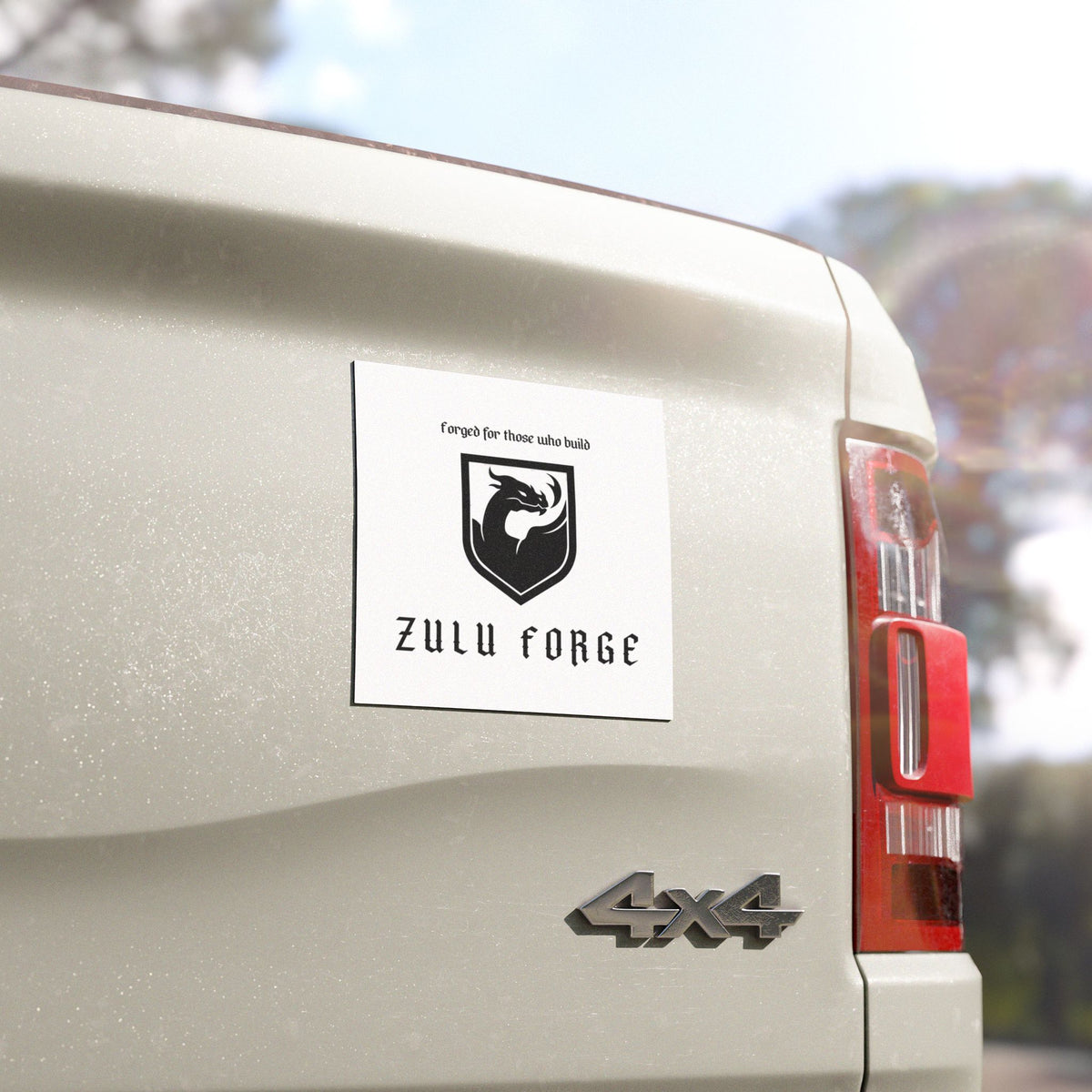 Car Magnet — Zulu Forge Mark