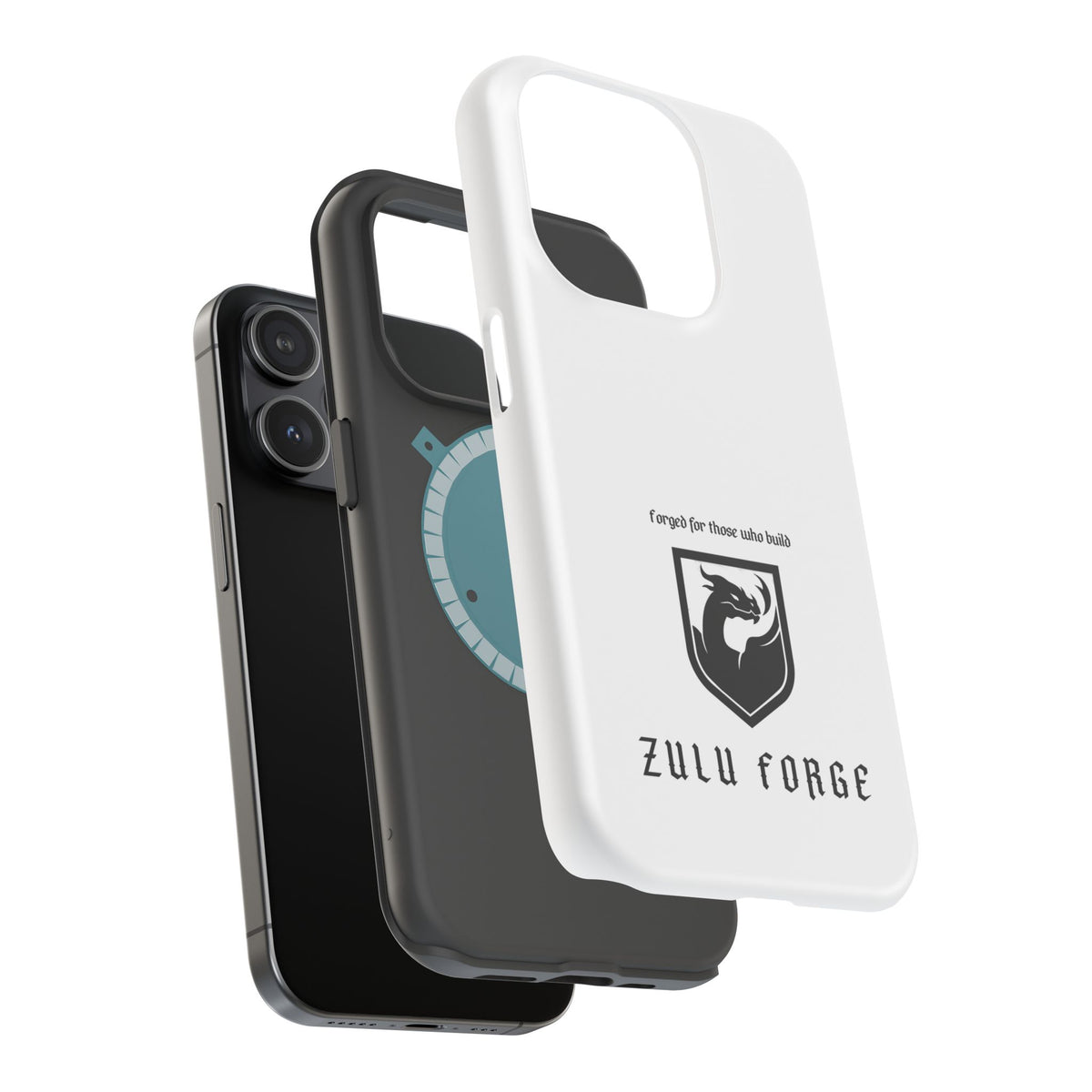 Phone Case — Magnetic Impact-Resistant Zulu Forge Case ("Forged for those who build")