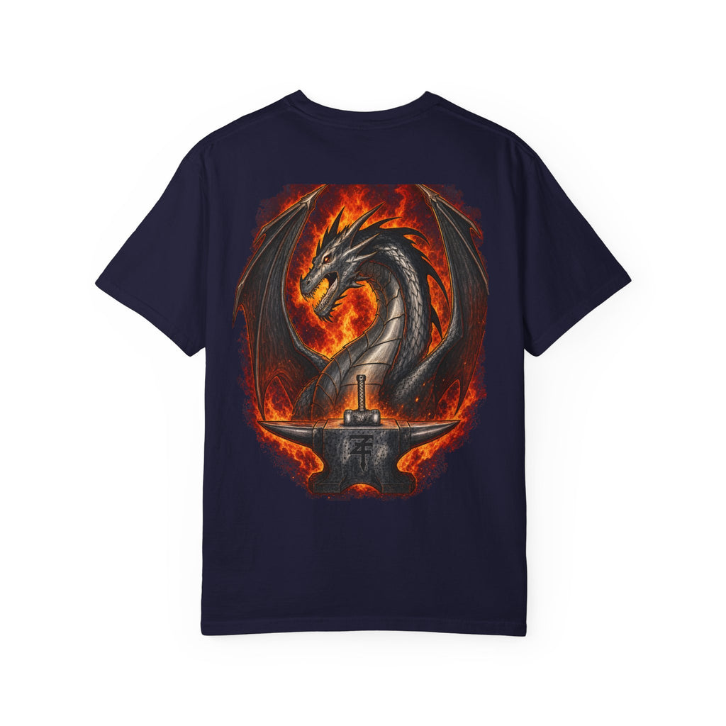 The Dark Forge Collection — Fiery Dragon Graphic Tee