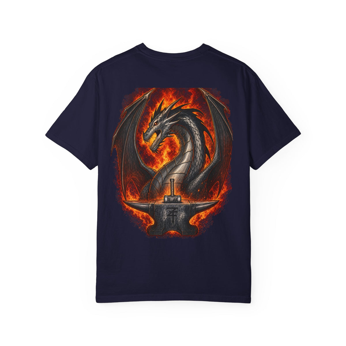 The Dark Forge Collection — Fiery Dragon Graphic Tee