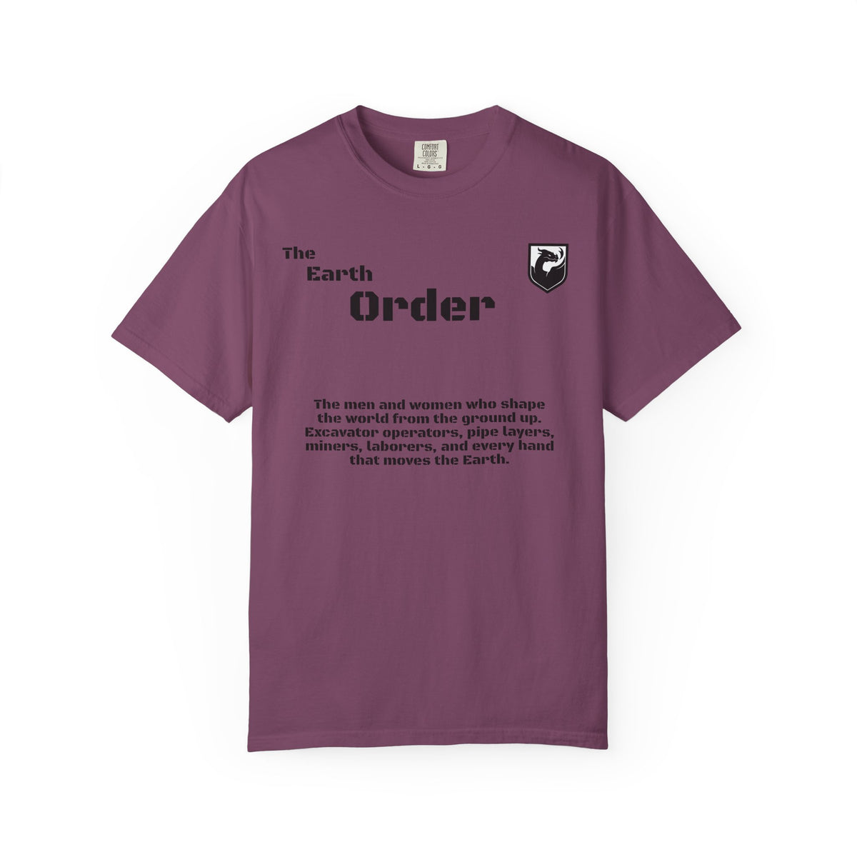 The Earth Order Collection — Excavator Operator Graphic Tee