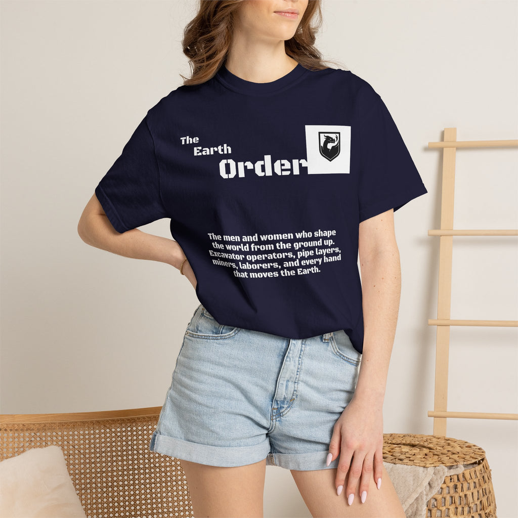 The Earth Order Collection — Excavator Operator Graphic Tee