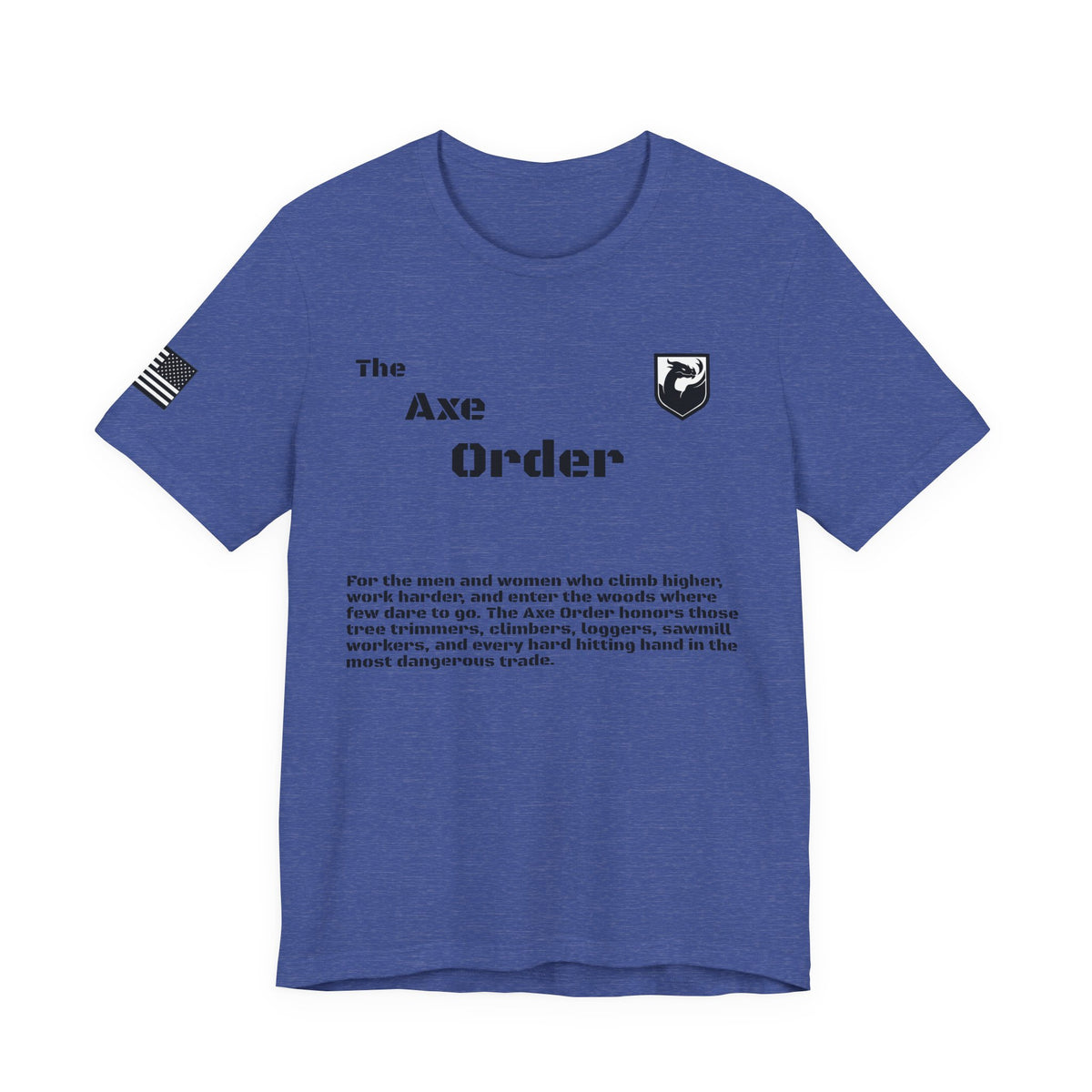 The Axe Order Tee — Viking Axe Brotherhood Graphic T‑Shirt